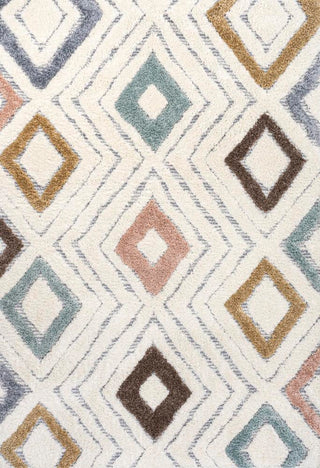 Maira Diamond Tribal High-low Area Rug