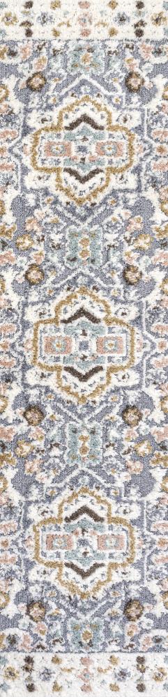 Rayna Persian Medallion High-low Area Rug