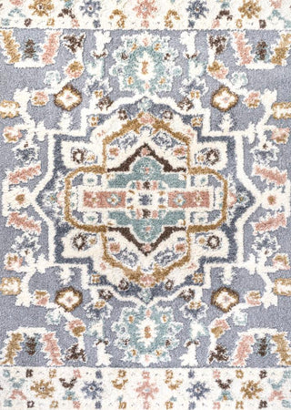 Rayna Persian Medallion High-low Area Rug