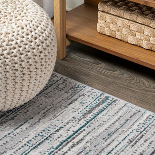 Helios Modern Strie' Area Rug