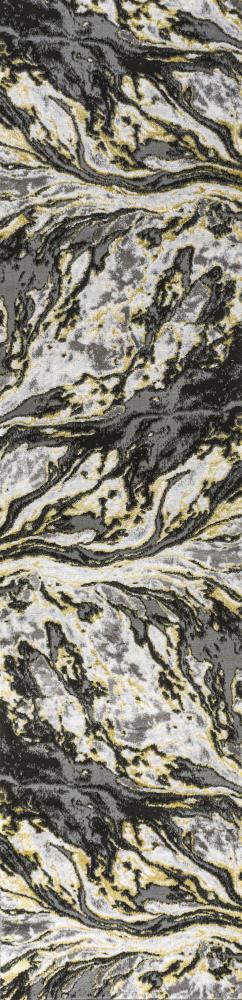 Batura Swirl Marbled Abstract Area Rug