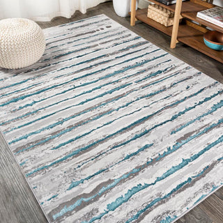 Chogolisa Batten Modern Stripe Area Rug