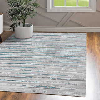 Chogolisa Batten Modern Stripe Area Rug