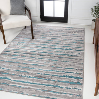 Chogolisa Batten Modern Stripe Area Rug