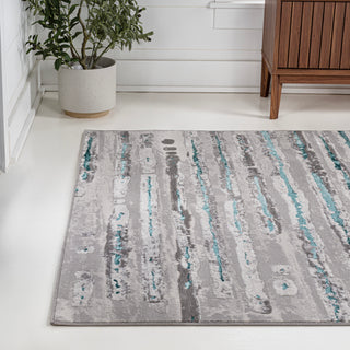 Chogolisa Batten Modern Stripe Area Rug