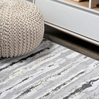 Chogolisa Batten Modern Stripe Area Rug