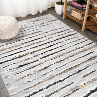 Chogolisa Batten Modern Stripe Area Rug