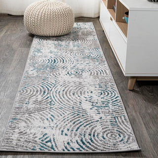 Kongur Timeworn Modern Abstract Area Rug