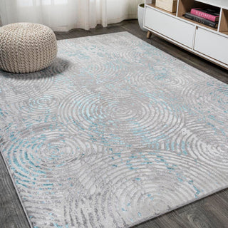 Kongur Timeworn Modern Abstract Area Rug