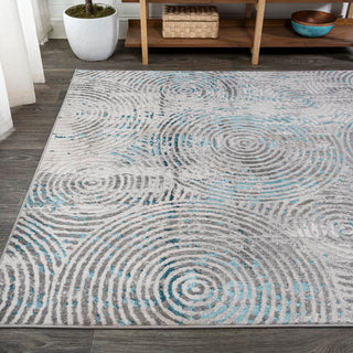 Kongur Timeworn Modern Abstract Area Rug