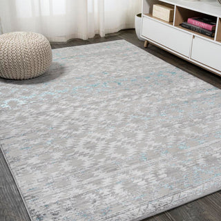 Annamupa Ancient Faded Trellis Area Rug