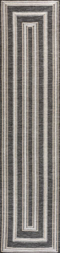 Always Classic Nautical Mitre Stripe Reversible Machine-Washable Indoor/Outdoor Area Rug