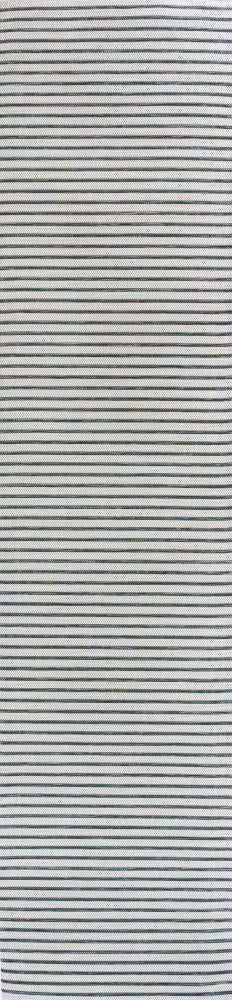 Eco Classic Coastal Pinstripe Reversible Machine-Washable Indoor/Outdoor Area Rug