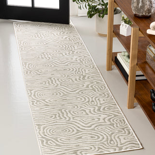 Echo Modern Bohemian Abstract Organic Reversible Machine-Washable Indoor/Outdoor Area Rug