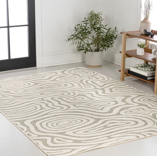 Echo Modern Bohemian Abstract Organic Reversible Machine-Washable Indoor/Outdoor Area Rug