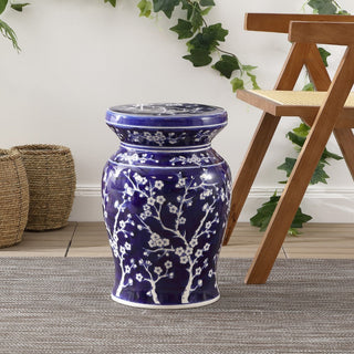 Scholar 17.7" Ceramic Garden Stool