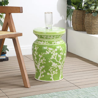 Scholar 17.7" Ceramic Garden Stool