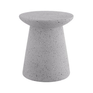 Conrad 18" Minimalist Modern Drum Accent Table Pedestal