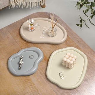 Vern Contemporary Concrete Decorative Cloud Jewelry Trays