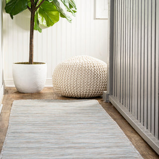 Nieleon Ethan Modern Flatweave Solid Indoor/Outdoor Area Rug