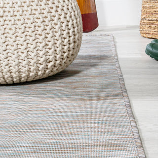 Nieleon Ethan Modern Flatweave Solid Area Rug