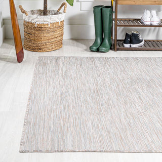 Nieleon Ethan Modern Flatweave Solid Area Rug