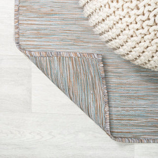 Nieleon Ethan Modern Flatweave Solid Area Rug