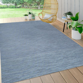 Nieleon Ethan Modern Flatweave Solid Area Rug