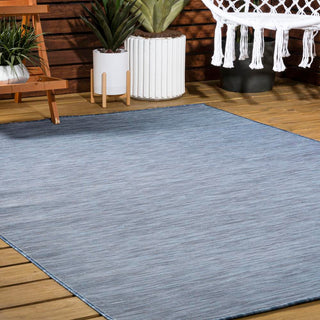 Nieleon Ethan Modern Flatweave Solid Area Rug