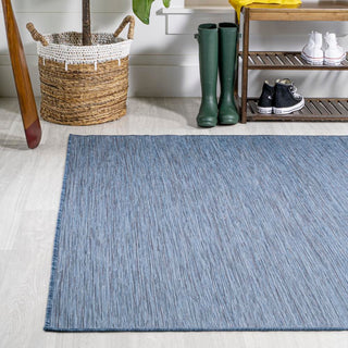 Nieleon Ethan Modern Flatweave Solid Area Rug