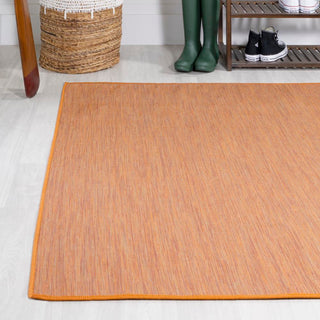 Nieleon Ethan Modern Flatweave Solid Area Rug