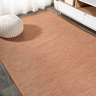 Nieleon Ethan Modern Flatweave Solid Area Rug