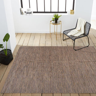 Nieleon Ethan Modern Flatweave Solid Area Rug