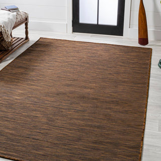 Nieleon Ethan Modern Flatweave Solid Area Rug