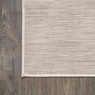 Nieleon Ethan Modern Flatweave Solid Area Rug