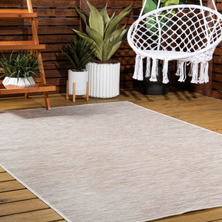 Nieleon Ethan Modern Flatweave Solid Area Rug