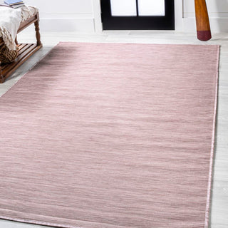 Nieleon Ethan Modern Flatweave Solid Area Rug