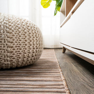 Aerelm Finn Modern Farmhouse Pinstripe Area Rug