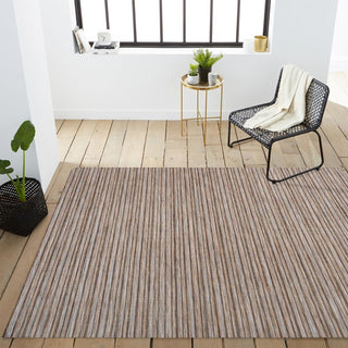 Aeran Finn Modern Farmhouse Pinstripe Area Rug