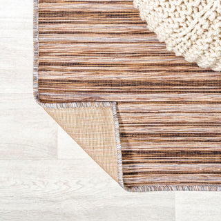 Aeran Finn Modern Farmhouse Pinstripe Area Rug