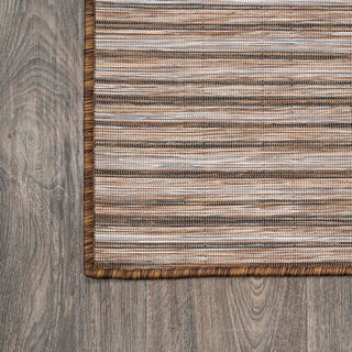 Aeran Finn Modern Farmhouse Pinstripe Area Rug