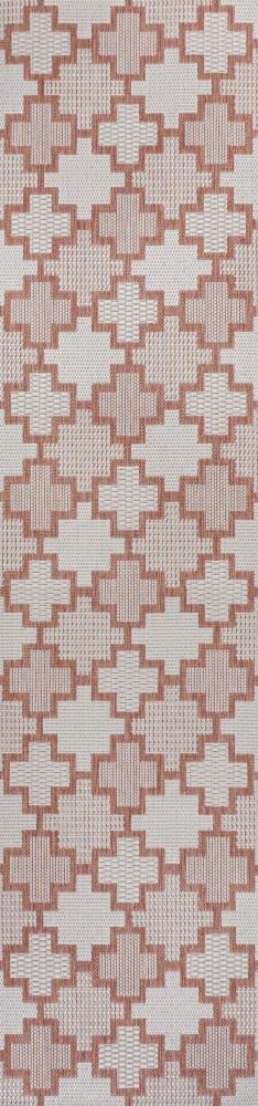 Alfresco Modern Geometric Tile Pattern Indoor/Outdoor Area Rug