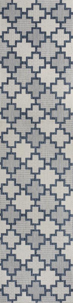 Alfresco Modern Geometric Tile Pattern Indoor/Outdoor Area Rug