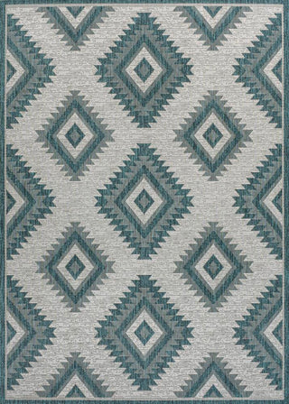 Antique Geometric Moroccan Diamond Indoor/Outdoor Area Rug