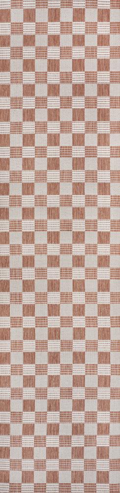 Laurel Traditional Cottage Checkerboard Indoor/Outdoor Area Rug