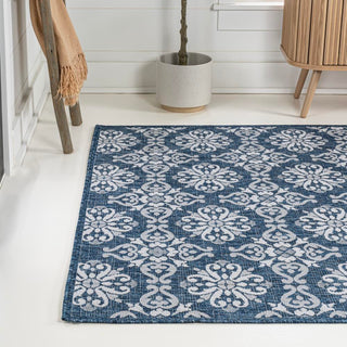 Nexus Traditional Mediterranean Tile Design Indoor/Outdoor Area Rug