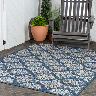 Nexus Traditional Mediterranean Tile Design Indoor/Outdoor Area Rug