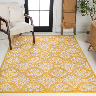 Nexus Traditional Mediterranean Tile Design Indoor/Outdoor Area Rug