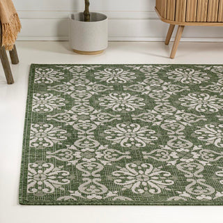 Nexus Traditional Mediterranean Tile Design Indoor/Outdoor Area Rug