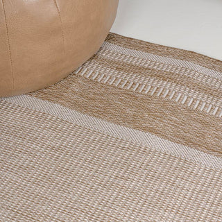 Woollen Classic Casual Border Stripe Indoor/Outdoor Area Rug